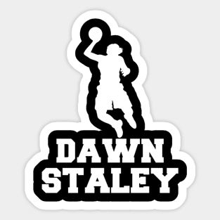 Dawn Staley Basketball Legend Sticker